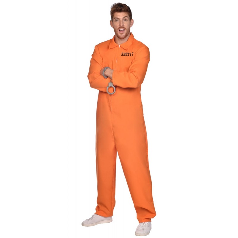Kostüm Gefängnis Overall orange online günstig kaufen